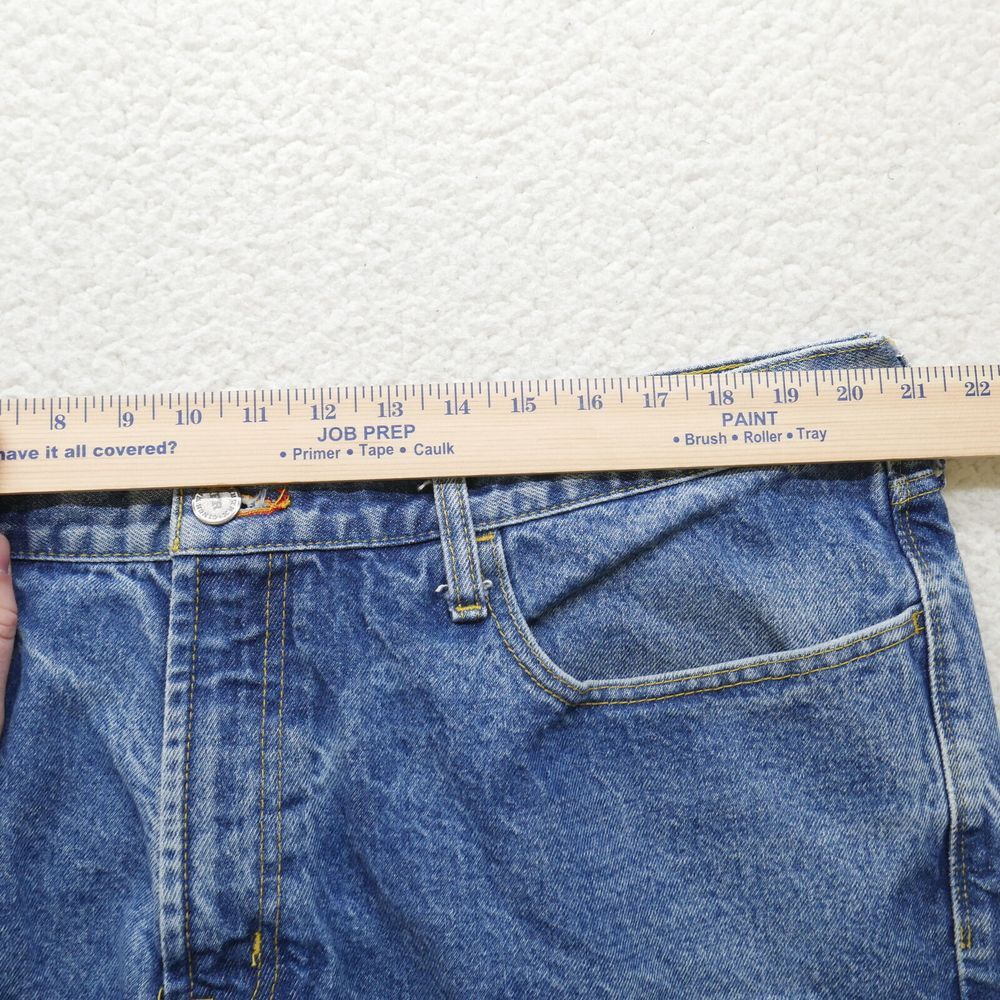 Cinch WRX Jeans Mens 42x36 Flame Resistant FR‎ Blue Denim Workwear HRC-2 - Picture 12 of 15